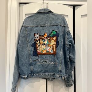 Vintage Cartoons Denim Jacket